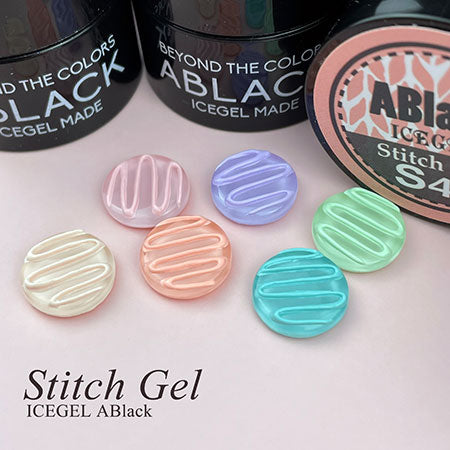 ICE GEL A BLACK Icing Stitch Gel S41 Vanilla 3g