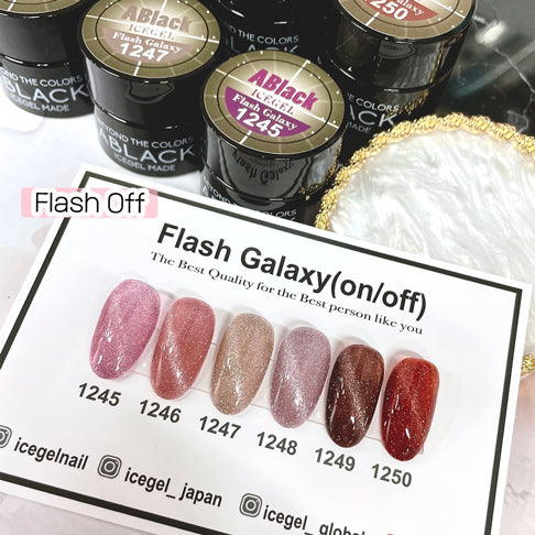 ICE GEL A BLACK Flash Star Galaxy Gel 1245 3G