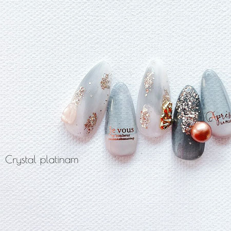 es mint Effrontee Glitter Crystal Platinum