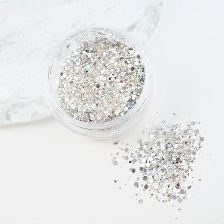 es mint Effrontee Glitter Crystal Platinum