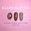 S Mint Illumi Glitter Brown Jewel Glitter