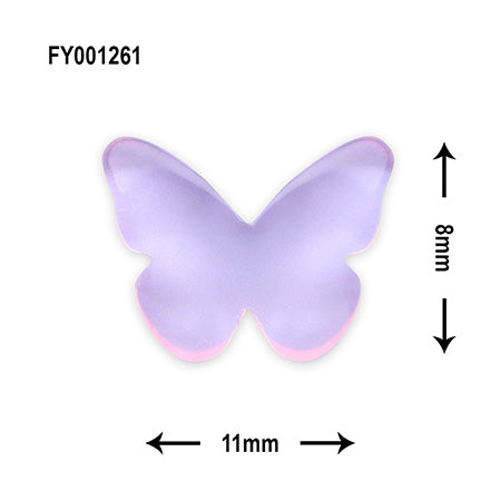 SONAIL Butterfly Clear Stone Purple