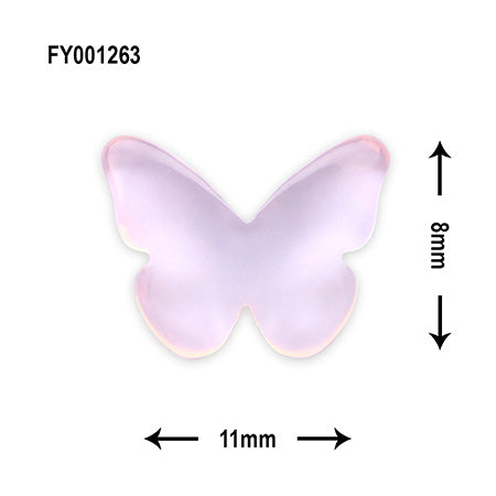 SONAIL Butterfly Clear Stone Pure Pink