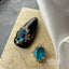 SONAIL PLUS LAPISRAVI Select Ibara Accent Oval Stone Blue x Gold FY001334