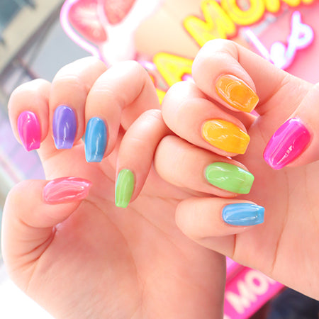 Lily Gel Color Gel Rainbow Candy Series# #RO2 Peach  3g