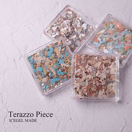 ICE GEL Terrazzo Piece TP-3 Moonstone Blue 10g