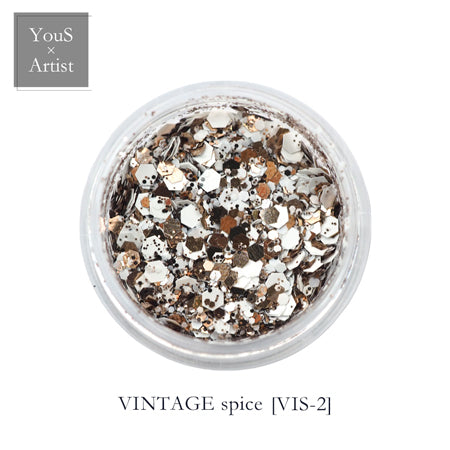 S-Mint illumiGLITTER VIS-2 MONOCHROME SPICE 1g