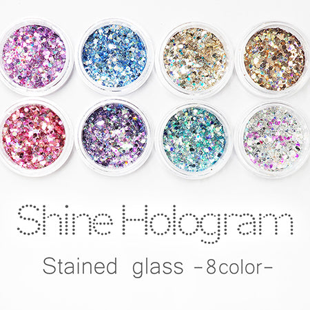 S Mint Shine Hologram Stained Glass SH-1 1g