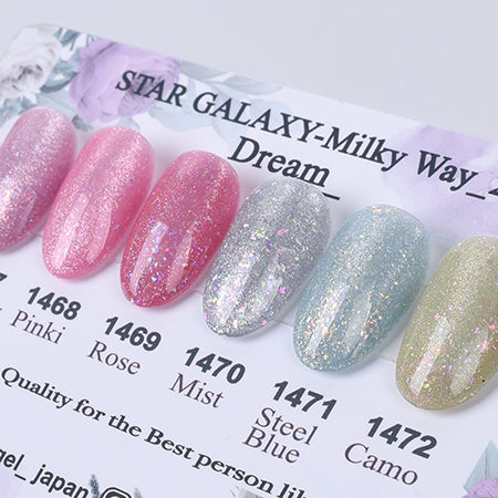 ICE GEL A BLACK Star Galaxy Gel MILKY WAY2 1468 Pinky 3g