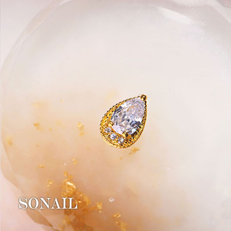 SONAIL Drop-shaped Bijou FY001663 2P