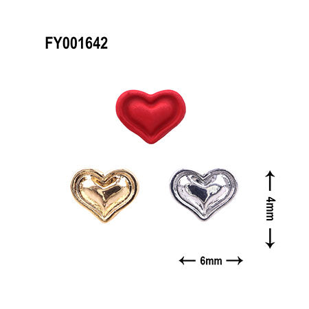 SONAIL Sealing Stamp Heart Nail 3-color Set FY001642