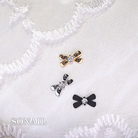 SONAIL Ribbon Barrette Bijou Deco 3-color Set FY001643