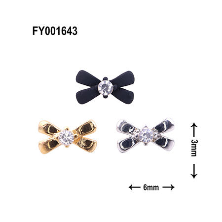 SONAIL Ribbon Barrette Bijou Deco 3-color Set FY001643