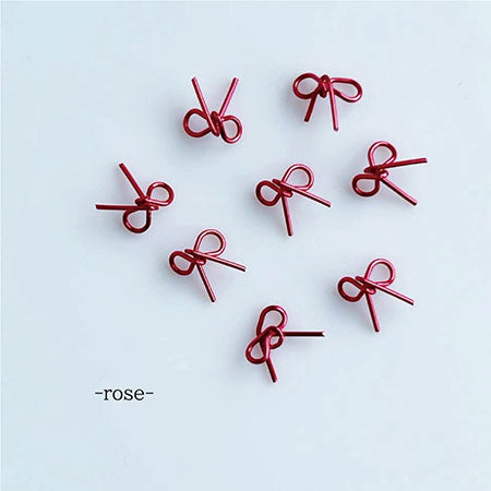 Bonnail Wire Ribbon Rose 8P