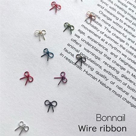 Bonnail Wire Ribbon Platinum 8P