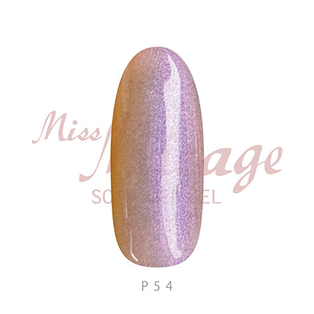 Miss Mirage Soak Off Gel Highlight Collection P54 Shell Eage 2.5g