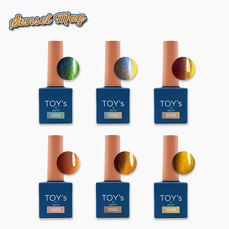 TOY's × INITY Sunset Mug Set 7ml x 6 colors