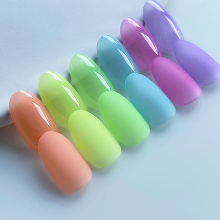 TRINA Color Gel See-through Pastel Neon Set 2.6g Each