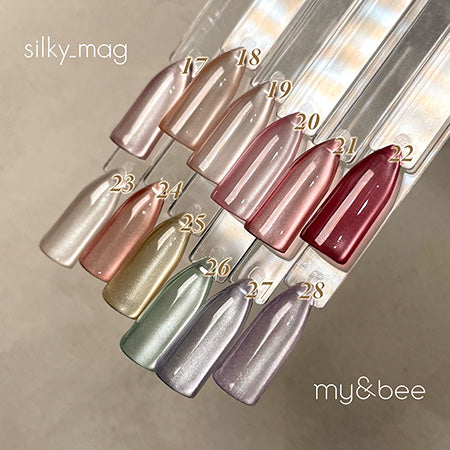 Mybee Silky Mug Set D (017-022)  8ml x 6 colors