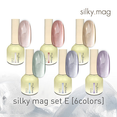 Mybee Silky Mug Set E (023-028) 8ml x 6 colors