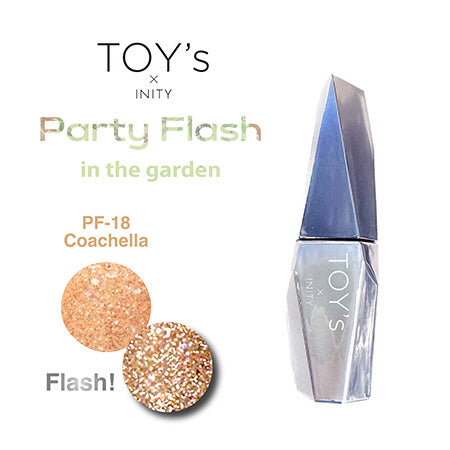 TOY's × INITY Party Flash in the Garden T-PF18 Coachella 12ml