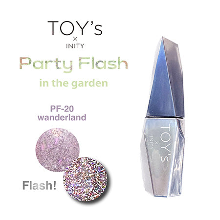 TOY's × INITY Party Flash in the Garden T-PF20 Wonderland 12ml