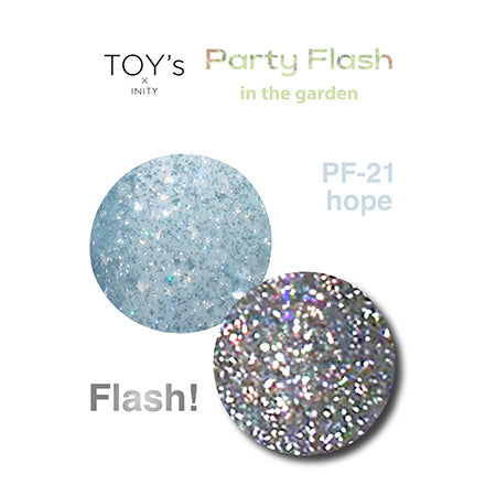 TOY's × INITY Party Flash in the Garden T-PF21 Hope 12ml