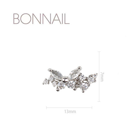 Bonnail Diamant Butterfly Silver