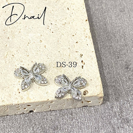 D.nail Jewelry Bijou Parts DS-39 Cute Butterfly 2P