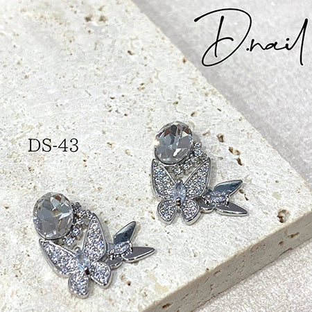 D.nail Jewelry Bijou Parts DS-43 Luxury Butterfly