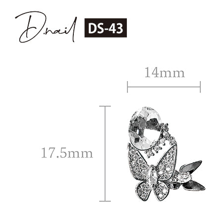 D.nail Jewelry Bijou Parts DS-43 Luxury Butterfly