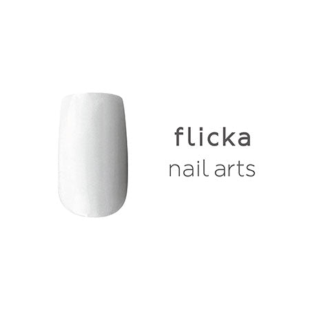 flicka nail arts color gel a005 Non-wipe white