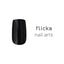 flicka nail arts color gel a006 Non-wipe black