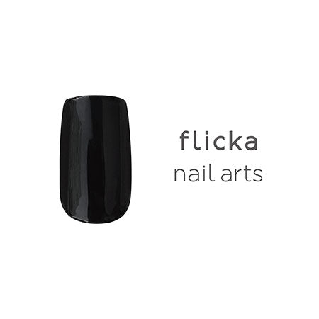 flicka nail arts color gel a006 Non-wipe black