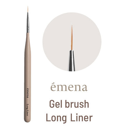 emena Gel Brush Long Liner with Cap