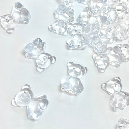 Lily Gel Bear Clear Beads