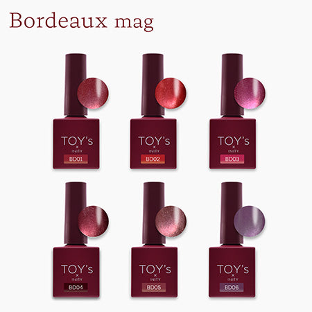 TOY's × INITY Bordeaux Mug Collection T-BDST6 6-color Set Each 7ml