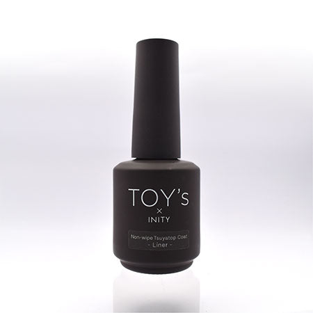 TOY's × INITY Non-wipe Gloss Top Coat Liner 12ml