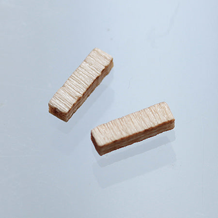 SHAREYDVA Wood Parts Rectangle Natural