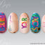 Photo Nail PRO GFC-001 Gradation Font Rainbow