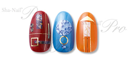 Sha-Nail Pro Sticker Flicker Stone-Figure SAORI-004