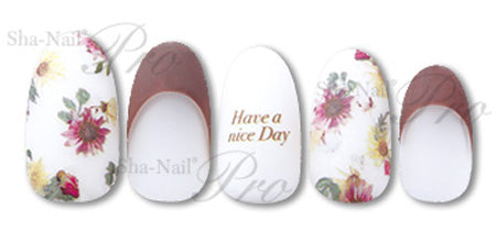 Sha-Nail Pro Sticker Ivy Flower IF-001