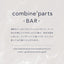 Ryokitamura Product Combine Parts Bar  Silver Medium 100p