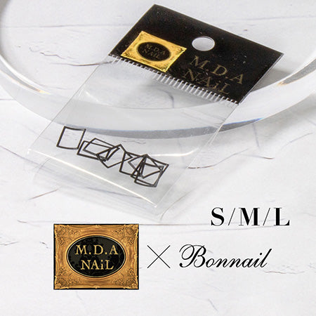 Bonnail × mda square focus  L Matt Black