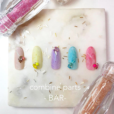 Ryokitamura Product Combine Parts Bar  Pink gold Medium 100p