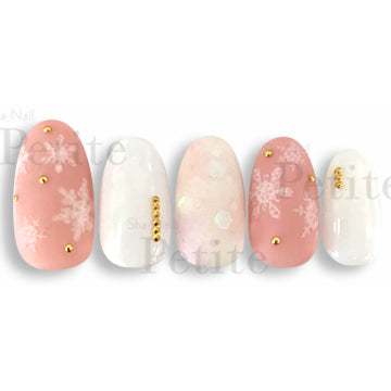 Copy Nail Petite Water Colors Melty Snow  White