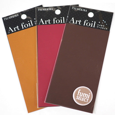 Tsumekira [Art Foil] Fumi Select baked red (baked red)