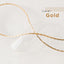 Bonnail elegant chain 30cm Gold