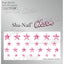 Sha Nail Charm  CH-019p  Romantic Star Shine Pink