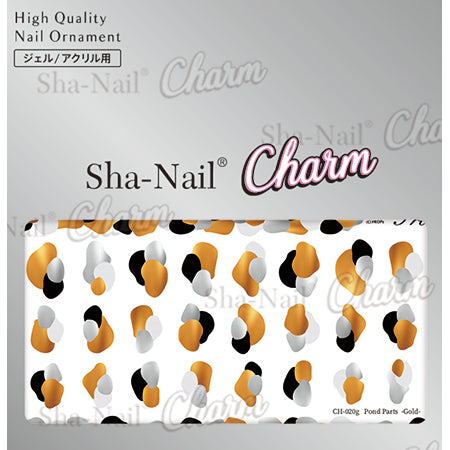 Sha Nail Charm  CH-020g  Pound Parts Gold